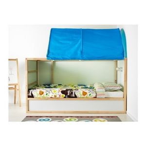 Ikea Kura Bed Tent - Solid Blue